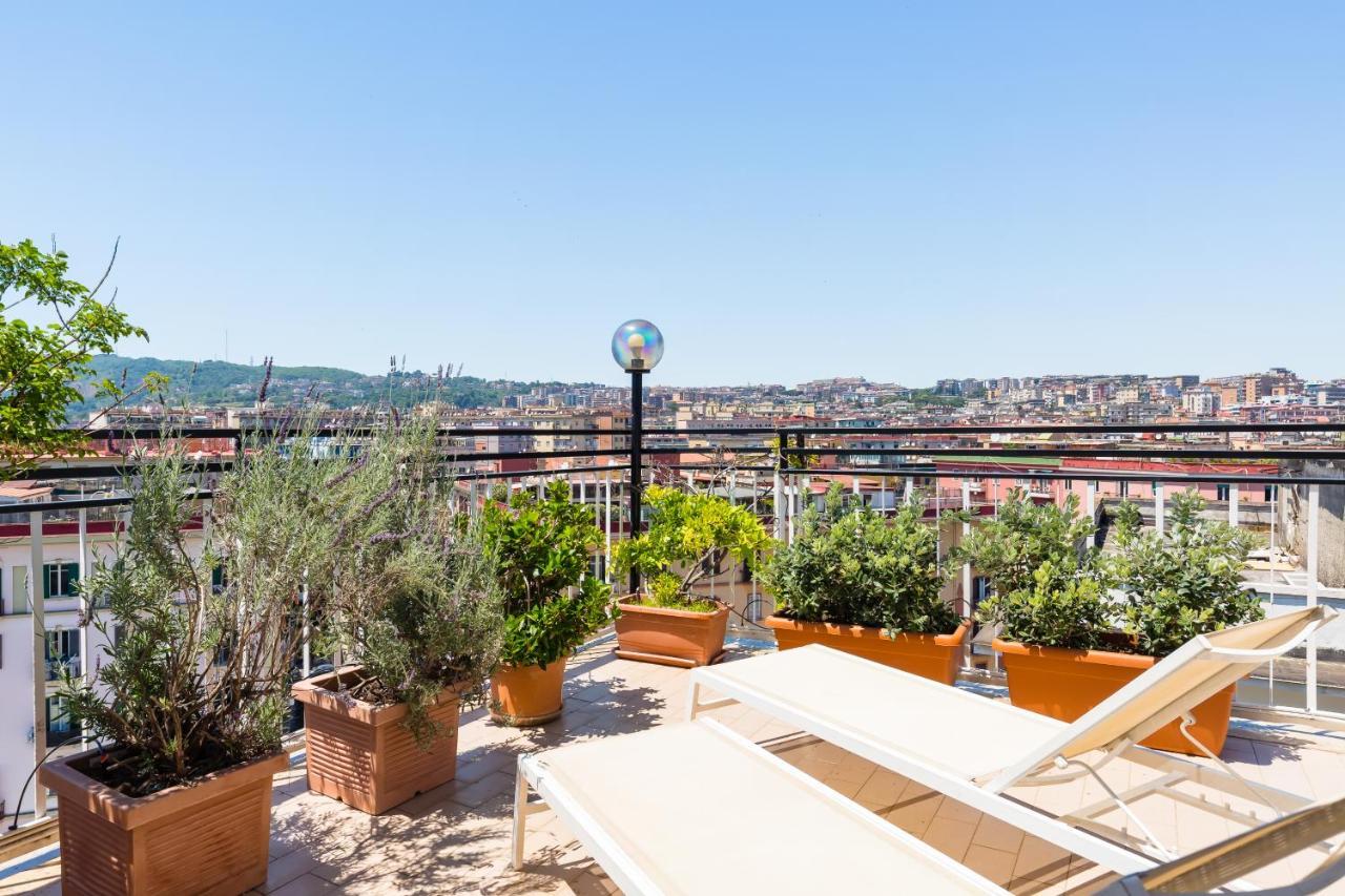 N'Attic A Vomero Penthouse Terrace By Napoliapartments Zewnętrze zdjęcie